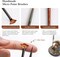 Fine Miniature Paint Brushes – Professional Micro Detail Brush Set for Models, Tabletop Gaming & Fine Art – Portable Travel Case, Acrylic/Watercolor/Oil